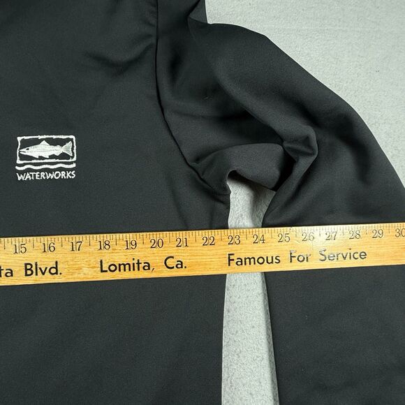 Waterworks Under Wader Wear 1/4 Zip Top Men's Large Fishing Hunting USA Made - Picture 7 of 10